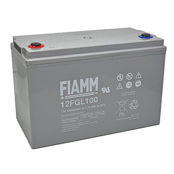 12FGL100 FIAMM BATTERIA RICARICABILE PIOMBO 12V 100Ah