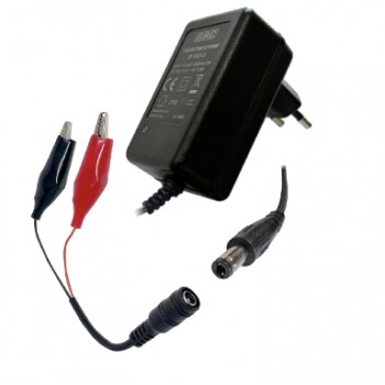 CARICABATTERIE SWITCHING PER BATTERIE AL PIOMBO 12V 1,5A