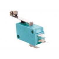 MICROSWITCH 22x18 CON LEVA LUNGA E ROTELLA 16A