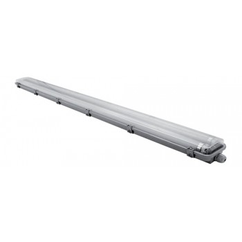 PLAFONIERA STAGNA VUOTA PER TUBI LED 60cm 2x9W