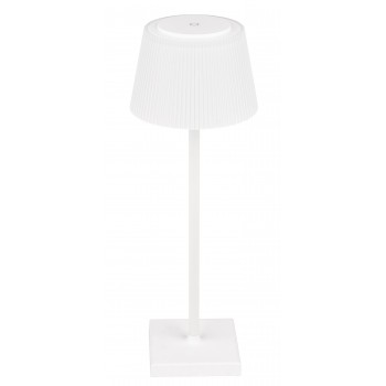 LAMPADA LED FREEDOM RICARICABILE DA TAVOLO 4W LUCE RGB COLORE BIANCO