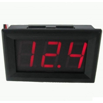 VOLTMETRO DIGITALE VCC 0-30V DISPLAY LED