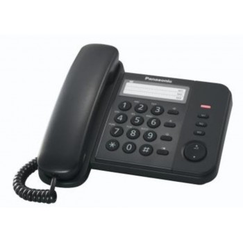 KX-TS520EX1B PANASONIC TELEFONO NERO