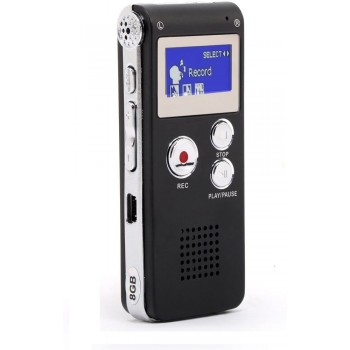 REGISTRATORE VOCALE PORTATILE, MP3 PLAYER STEREO