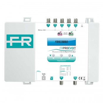 FRPROEVOIT FRACARRO CENTRALINO DA INTERNO 4in VHF,UHF,UHF,UHF 45,45,45db LTE READY