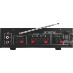 AV-500 AMPLIFICATORE STEREO 4/16 OHM 30W CON LETTORE MP3 USB SD E BLUETOOTH 220VCA