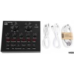 SOUND CARD V8 SCHEDA AUDIO LIVE REGOLABILE CON EFFETTI