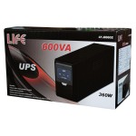 UPS GRUPPO DI CONTINUITA' 600VA 360W LIFE