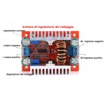 CONVERTITORE STEP-UP DC-DC IN:8.5-50Vdc OUT:10-60Vdc 15A