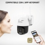 MOVE4G HEYCAM TELECAMERA IP MOTORIZZATA SOLARE/BATTERIA 2K CON ALLOGGIO SIM 4G