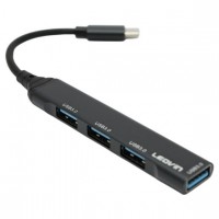 HUB USB3.0 4 PORTE ALTA VELOCITA' CONNETTORI TYPE 'C'