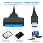 ADATTATORE USB3.0 A SATA7+15 PIN