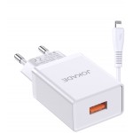 ALIMENTATORE USB 220V 1x5A COMPLETO DI CAVO USB TYPE A / LIGHTNING