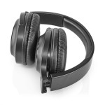 CUFFIA BLUETOOTH OVER-EAR CON MICROFONO COLORE NERO