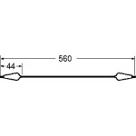 KIT 10 CAVI COCCODRILLI 560mm