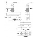 MICROSWITCH CON RUOTA DRITTA