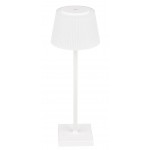 LAMPADA LED FREEDOM RICARICABILE DA TAVOLO 4W LUCE RGB COLORE BIANCO