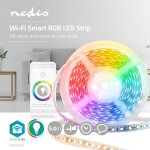 STRISCIA LED MULTICOLORE RGB SMARTLIFE WIFI MT.5