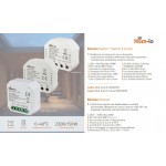 HOM-MOD-SWITCH2 HOM-IO MODULO RICEVITORE ON/OFF WIRELESS 2.4 GHZ 220-240V 50/60HZ 10A 2 CANALI