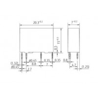 RELE' 24Vcc 3A 1 SCAMBIO MICRO FUJITSU FTR-F3AA024E