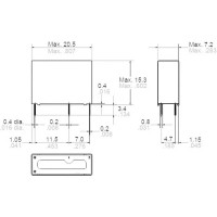 RELE' 12Vcc 5A 1 SCAMBIO MICRO PANASONIC ALDP112