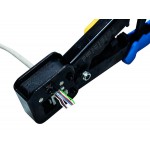 PINZA CRIMPATRICE METALLICA UNIVERSALE PROFESSIONALE PER PLUG 4/6/8 CONTATTI PER CONNETTORI PASSANTI